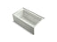 Archer® 60" X 32" Alcove Heated Whirlpool Bath, Right Drain