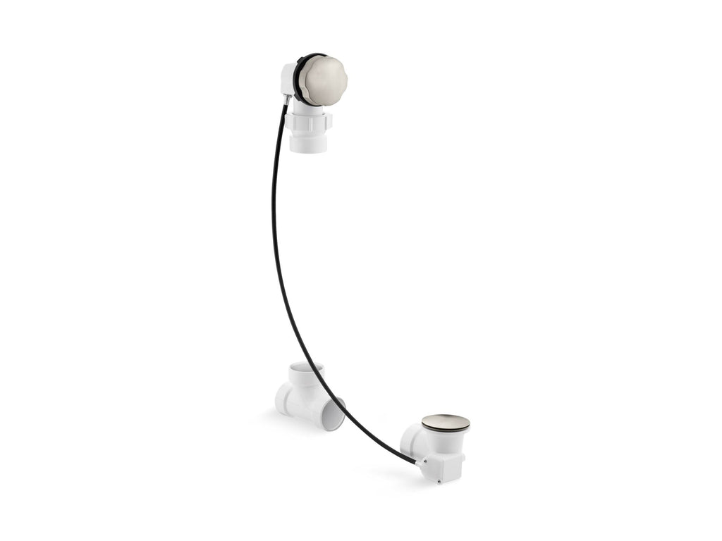Clearflo Cable Bath Drain, Less Pvc Tubing