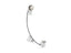 Clearflo Cable Bath Drain, Less Pvc Tubing