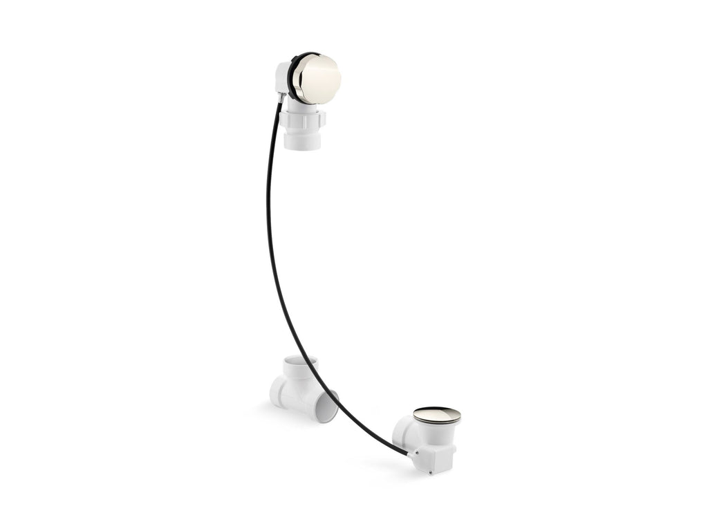 Clearflo Cable Bath Drain, Less Pvc Tubing