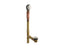 Clearflo Brass Toe Tap Bath Drain