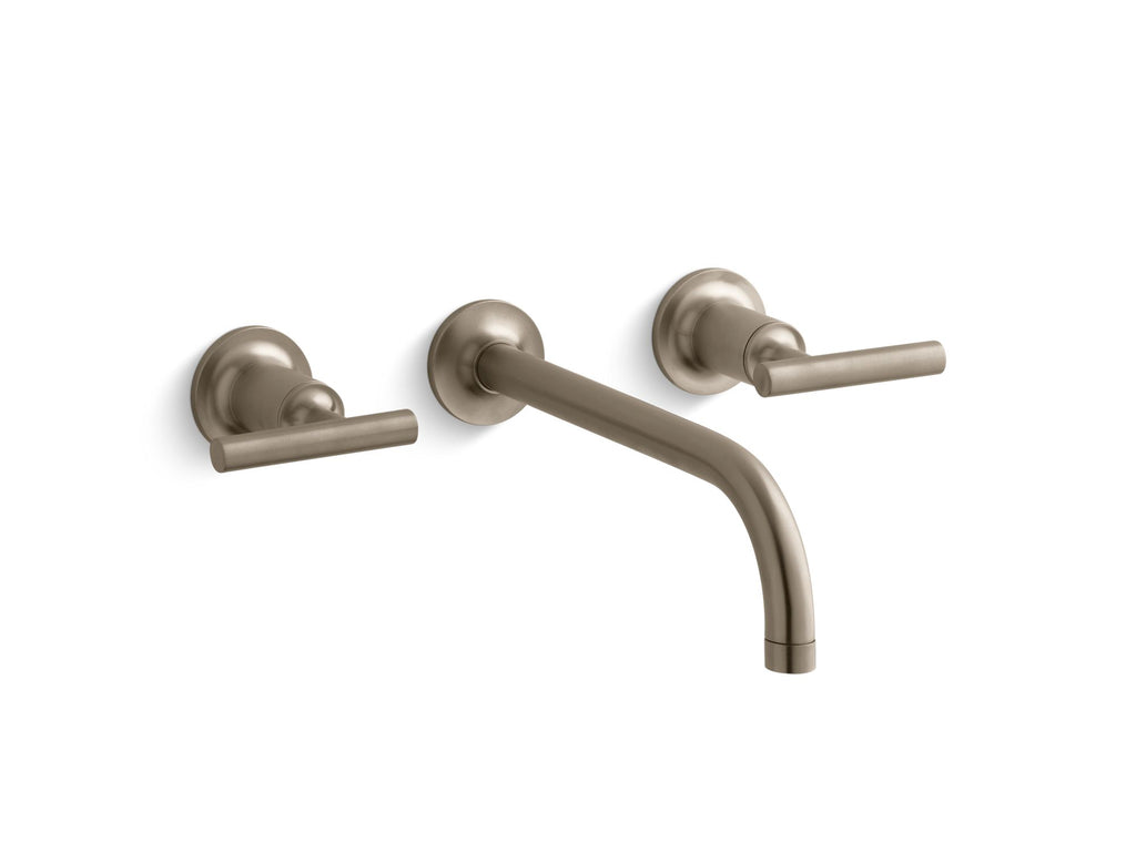 Purist® Wall-Mount Bathroom Sink Faucet Trim With Lever Handles, 1.2 Gpm