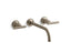 Purist® Wall-Mount Bathroom Sink Faucet Trim With Lever Handles, 1.2 Gpm