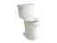 Cimarron® Two-Piece Round-Front Toilet, 1.28 Gpf