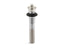Bathroom Sink Drain With Non-Removable Metal Stopper And Without Overflow