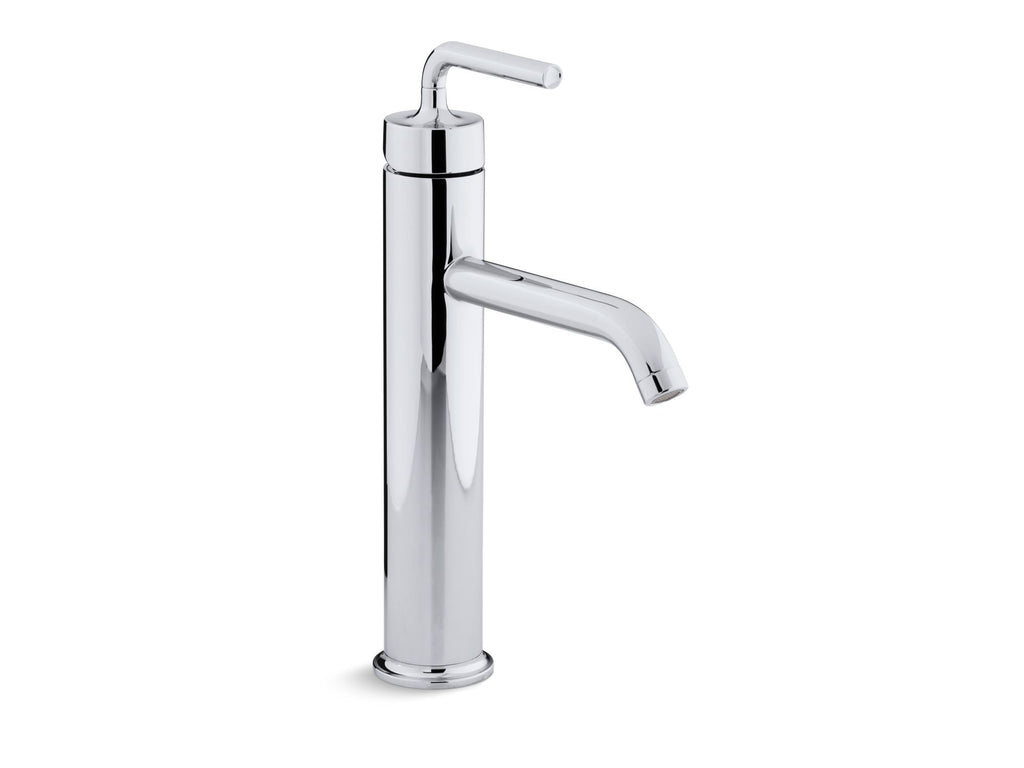 Purist® Tall Single-Handle Bathroom Sink Faucet With Lever Handle, 1.2 Gpm