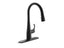 Simplice® Compact Pull-Down Kitchen Sink Faucet With Three-Function Sprayhead