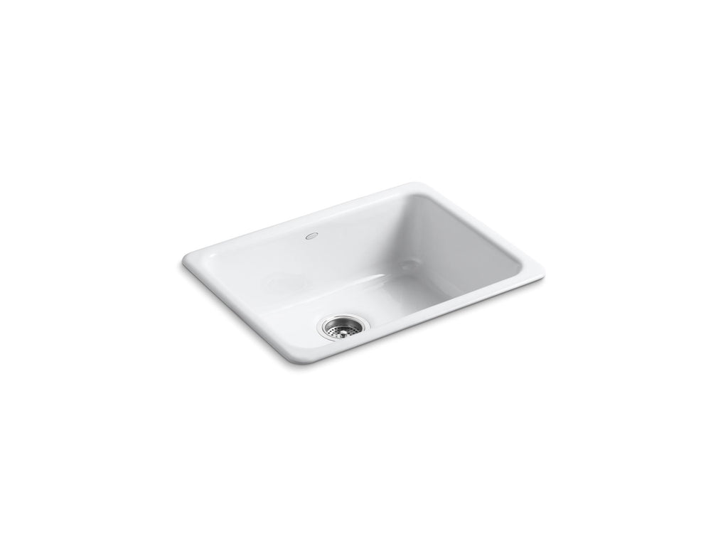Iron/Tones® 24-1/4" Top-/Undermount Single-Bowl Bar Sink