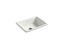 Iron/Tones® 24-1/4" Top-/Undermount Single-Bowl Bar Sink