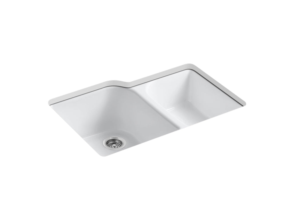 Executive Chef™ 33" Undermount Double-Bowl Kitchen Sink