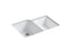 Executive Chef™ 33" Undermount Double-Bowl Kitchen Sink