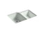 Executive Chef™ 33" Undermount Double-Bowl Kitchen Sink