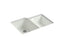 Executive Chef™ 33" Undermount Double-Bowl Kitchen Sink