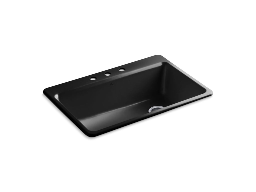 Riverby® 33" Top-Mount Single-Bowl Workstation Kitchen Sink