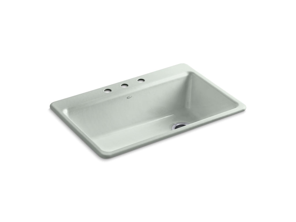 Riverby® 33" Top-Mount Single-Bowl Workstation Kitchen Sink