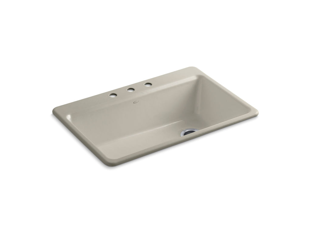 Riverby® 33" Top-Mount Single-Bowl Workstation Kitchen Sink