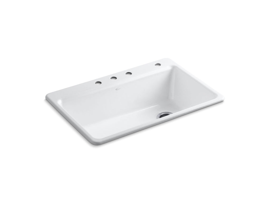 Riverby® 33" Top-Mount Single-Bowl Workstation Kitchen Sink
