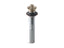 Bathroom Sink Drain With Non-Removable Metal Stopper And Without Overflow