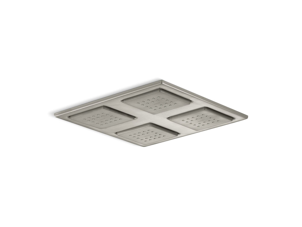 Watertile® Rain Overhead Shower Panel With Four 22-Nozzle Sprayheads