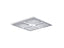 Watertile® Rain Overhead Shower Panel With Four 22-Nozzle Sprayheads