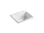 Riverby® 25" Top-Mount Single-Bowl Kitchen Sink