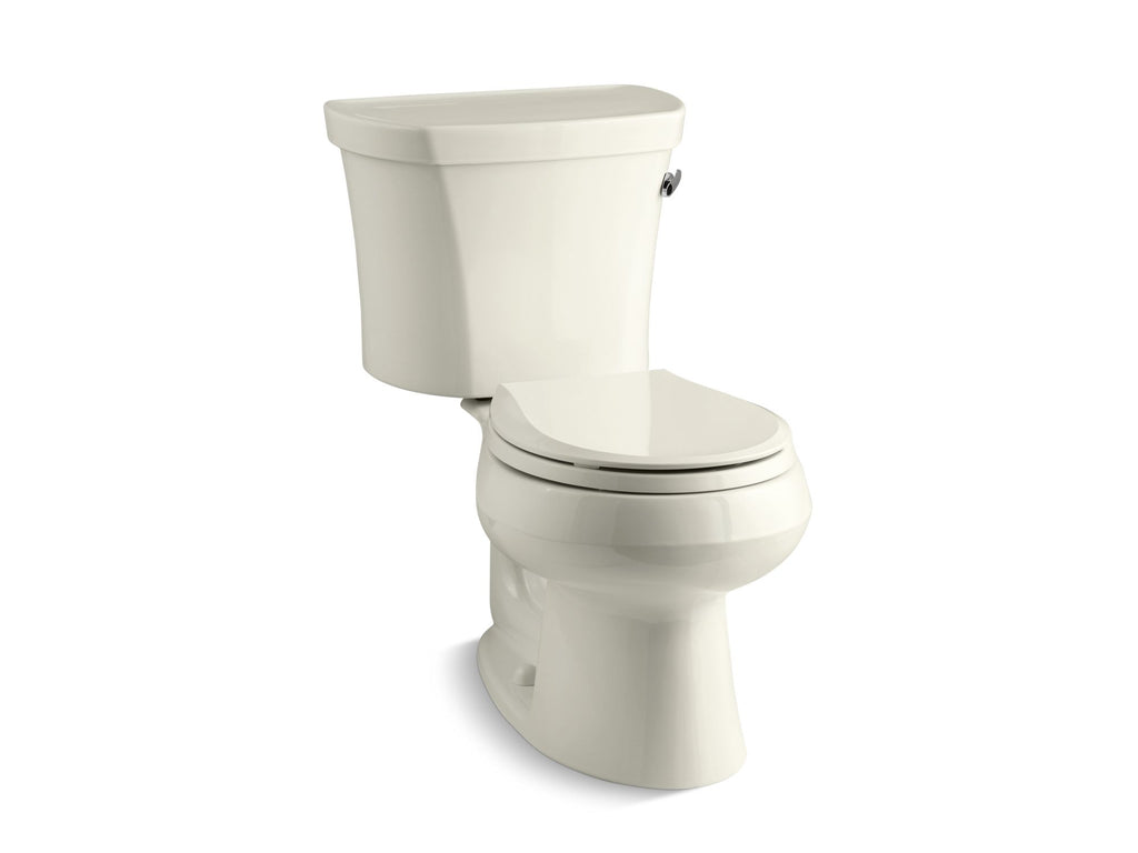 Wellworth® Two-Piece Round-Front Toilet, 1.28 Gpf