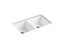 Deerfield® 33" Undermount Double-Bowl Kitchen Sink
