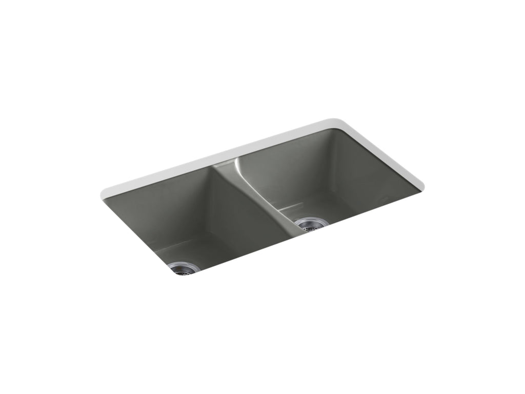 Deerfield® 33" Undermount Double-Bowl Kitchen Sink