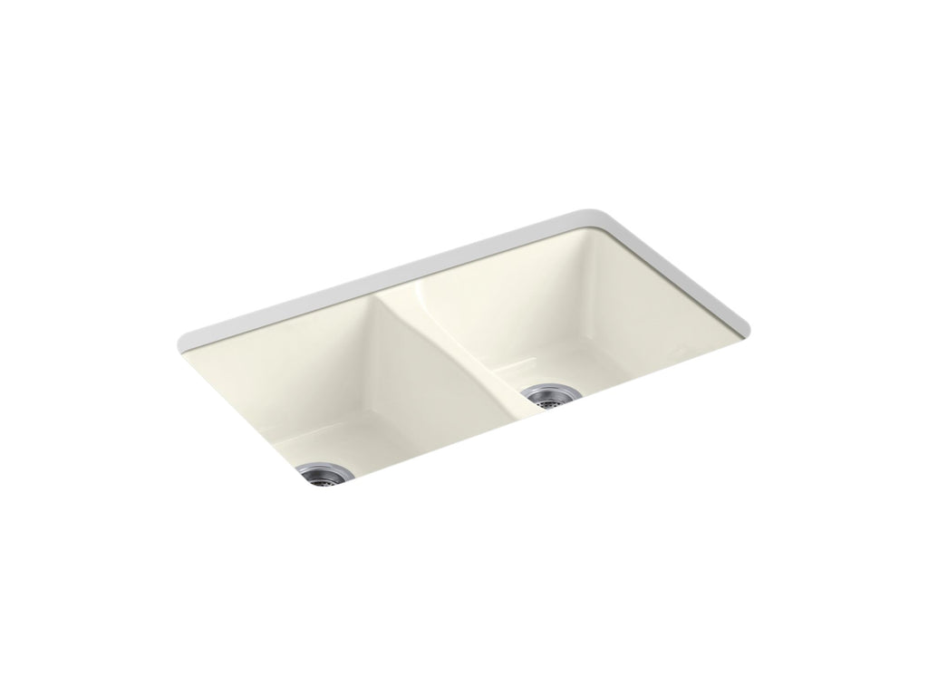 Deerfield® 33" Undermount Double-Bowl Kitchen Sink