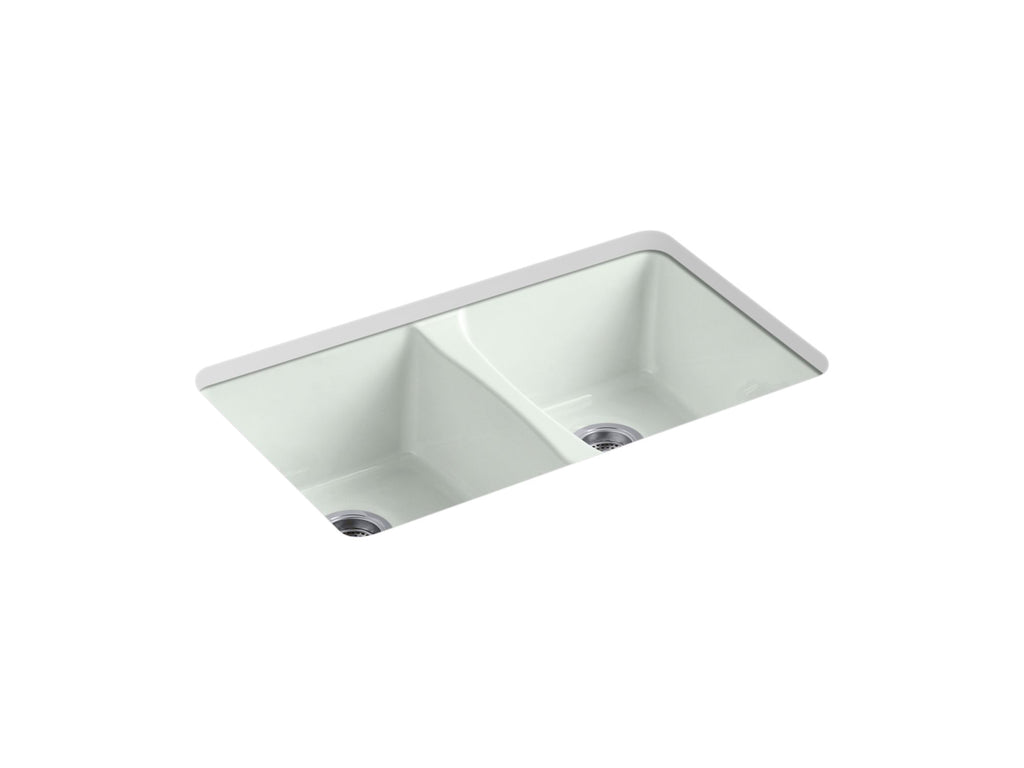 Deerfield® 33" Undermount Double-Bowl Kitchen Sink