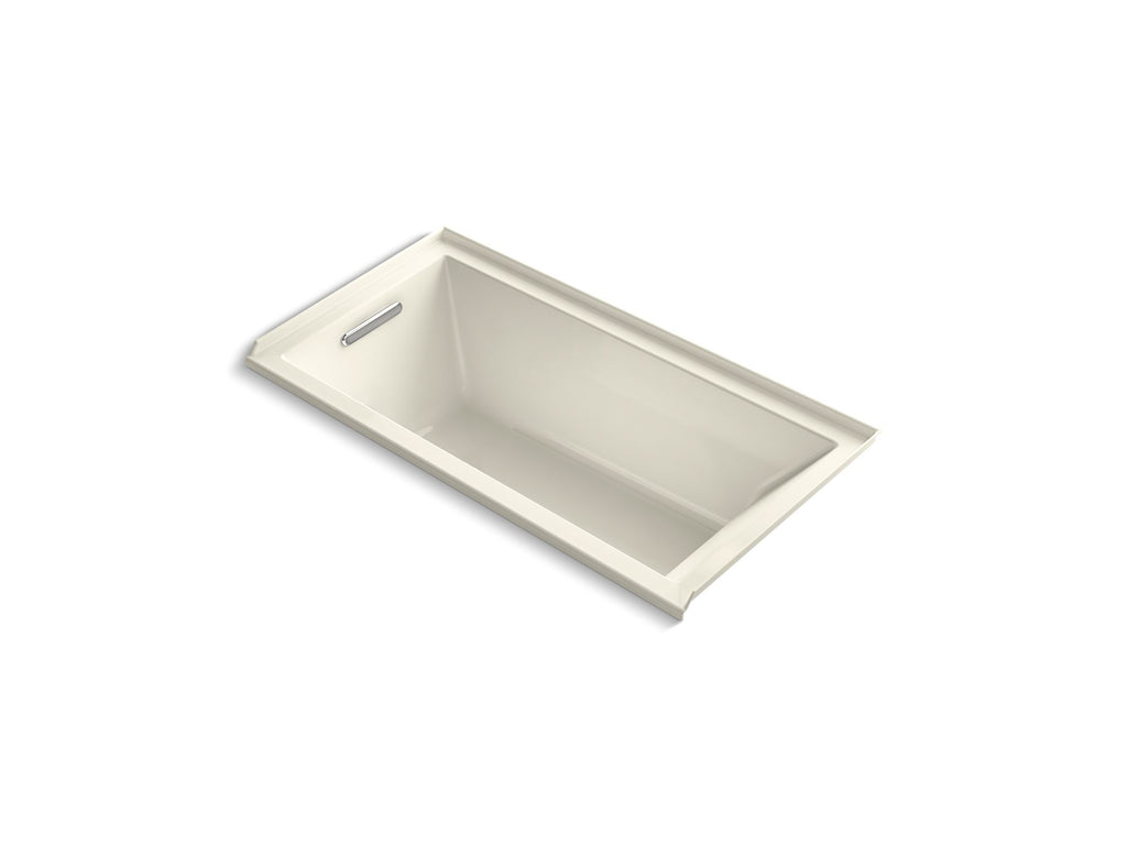 Underscore® 60" X 30" Drop-In/Alcove Heated Whirlpool Bath, Left Drain