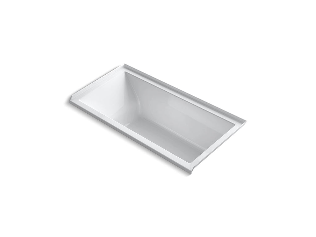 Underscore® 60" X 30" Drop-In/Alcove Heated Whirlpool Bath, Right Drain