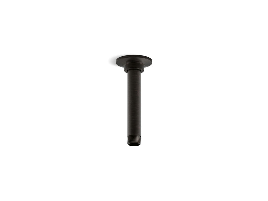 6" Ceiling-Mount Single-Function Rainhead Arm And Flange