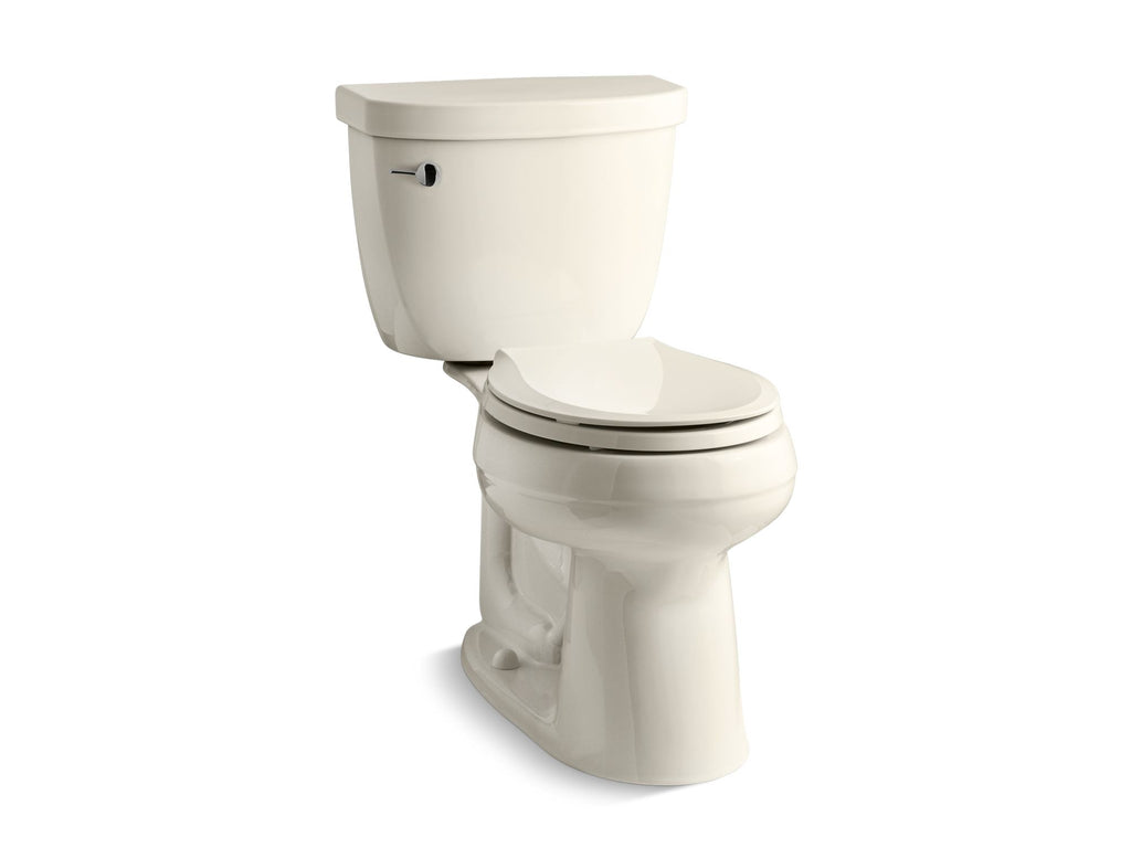 Cimarron® Two-Piece Round-Front Toilet, 1.28 Gpf
