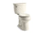 Cimarron® Two-Piece Round-Front Toilet, 1.28 Gpf