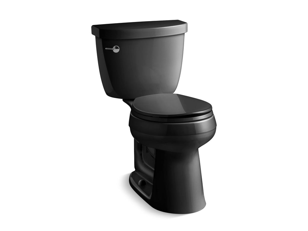 Cimarron® Two-Piece Round-Front Toilet, 1.28 Gpf