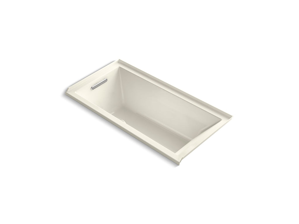 Underscore® 60" X 30" Alcove Bath With Bask® Heated Surface, Left Drain