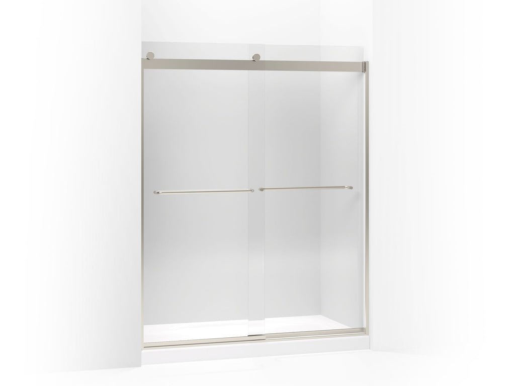 Levity® 74" H Sliding Shower Door With 1/4"-Thick Glass