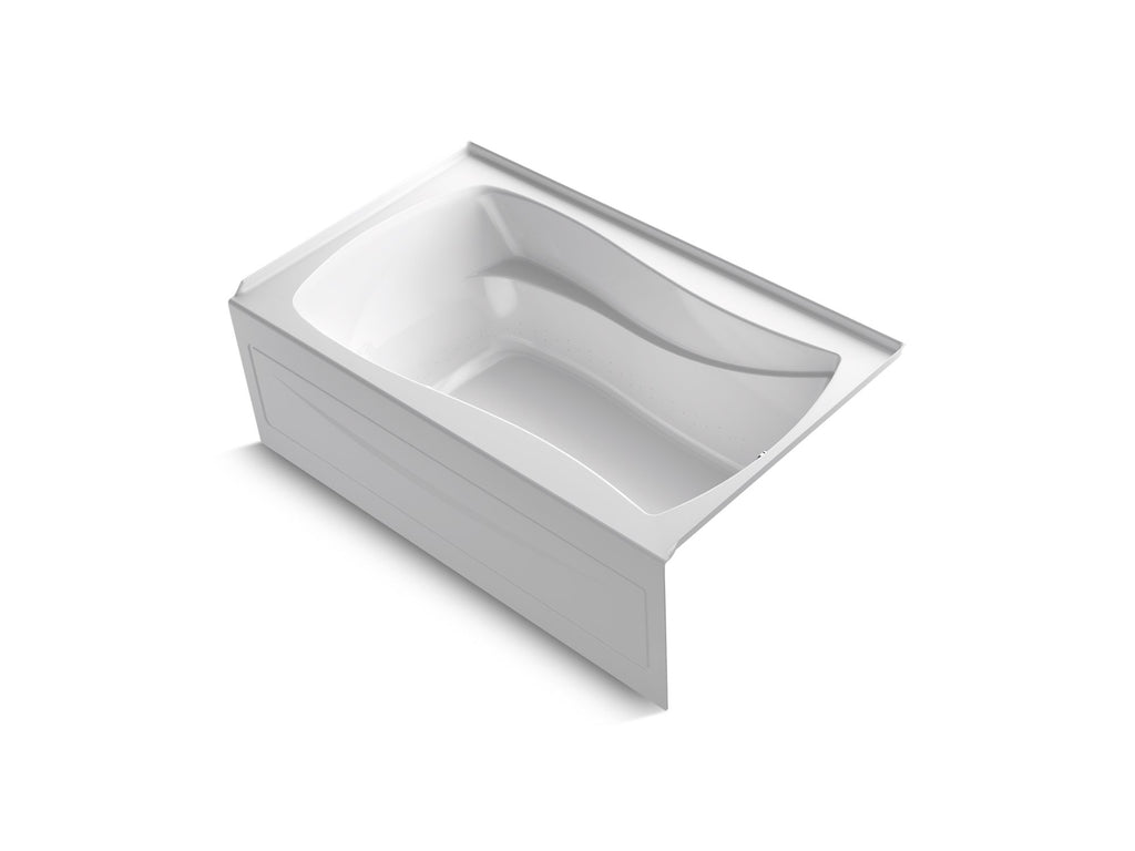 Mariposa® 60" X 36" Alcove Heated Bubblemassage™ Air Bath, Right Drain