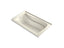 Mariposa® 66" X 36" Alcove Heated Bubblemassage™ Air Bath With Bask® Heated Surface, Left Drain