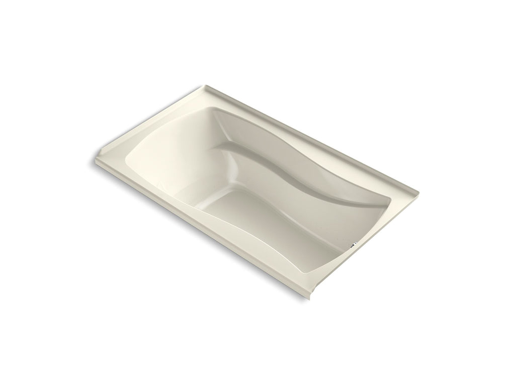 Mariposa® 66" X 36" Alcove Heated Bubblemassage™ Air Bath With Bask® Heated Surface And Right-Hand Drain