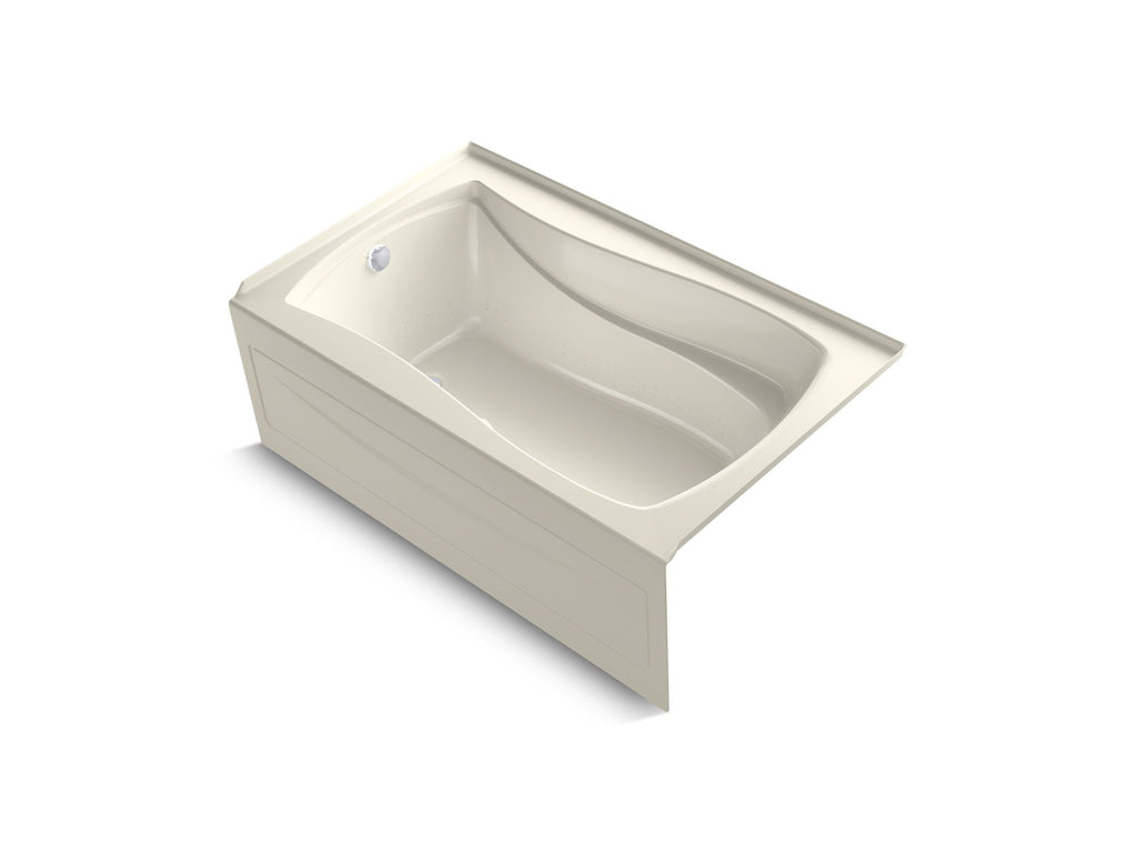 Mariposa® 60" X 36" Alcove Heated Bubblemassage™ Air Bath, Left Drain