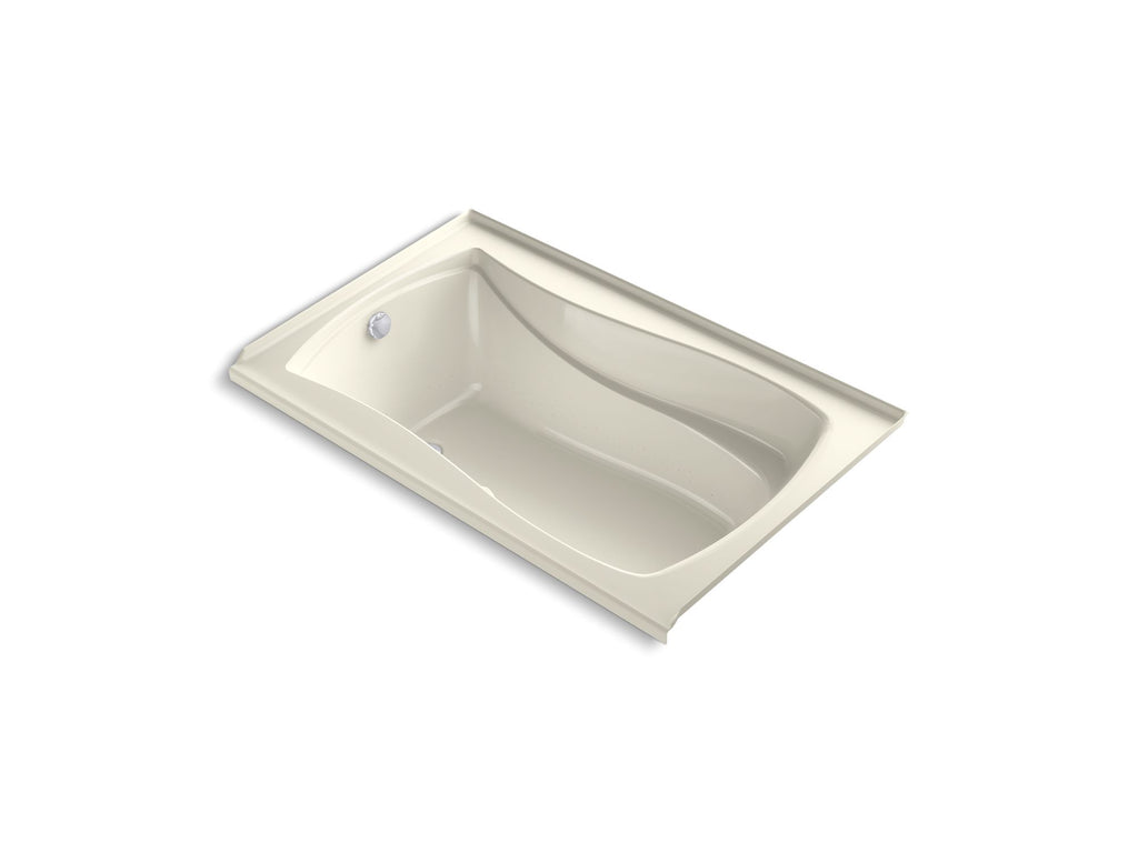 Mariposa® 60" X 36" Alcove Heated Bubblemassage™ Air Bath With Bask® Heated Surface, Left Drain