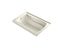 Mariposa® 60" X 36" Alcove Heated Bubblemassage™ Air Bath With Bask® Heated Surface, Left Drain