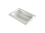 Mariposa® 60" X 36" Alcove Heated Bubblemassage™ Air Bath With Bask® Heated Surface, Left Drain