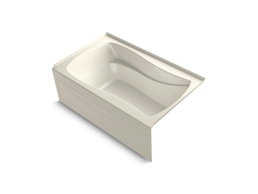 Mariposa® 60" X 36" Alcove Heated Bubblemassage™ Air Bath, Right Drain