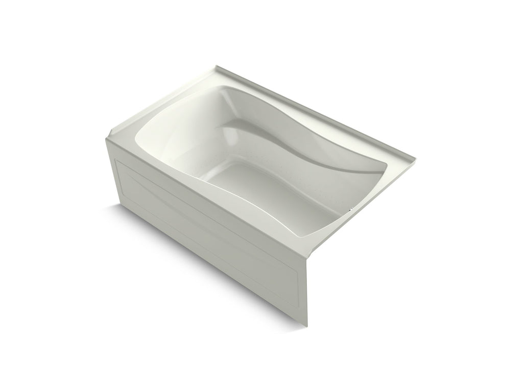 Mariposa® 60" X 36" Alcove Heated Bubblemassage™ Air Bath, Right Drain