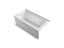 Archer® 60" X 30" Alcove Heated Whirlpool Bath, Left Drain