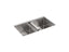 Strive® 32" Undermount Double-Bowl Kitchen Sink With Accessories