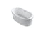 Sunstruck® 65-1/2" X 35-1/2" Freestanding Bath, Straight Shroud